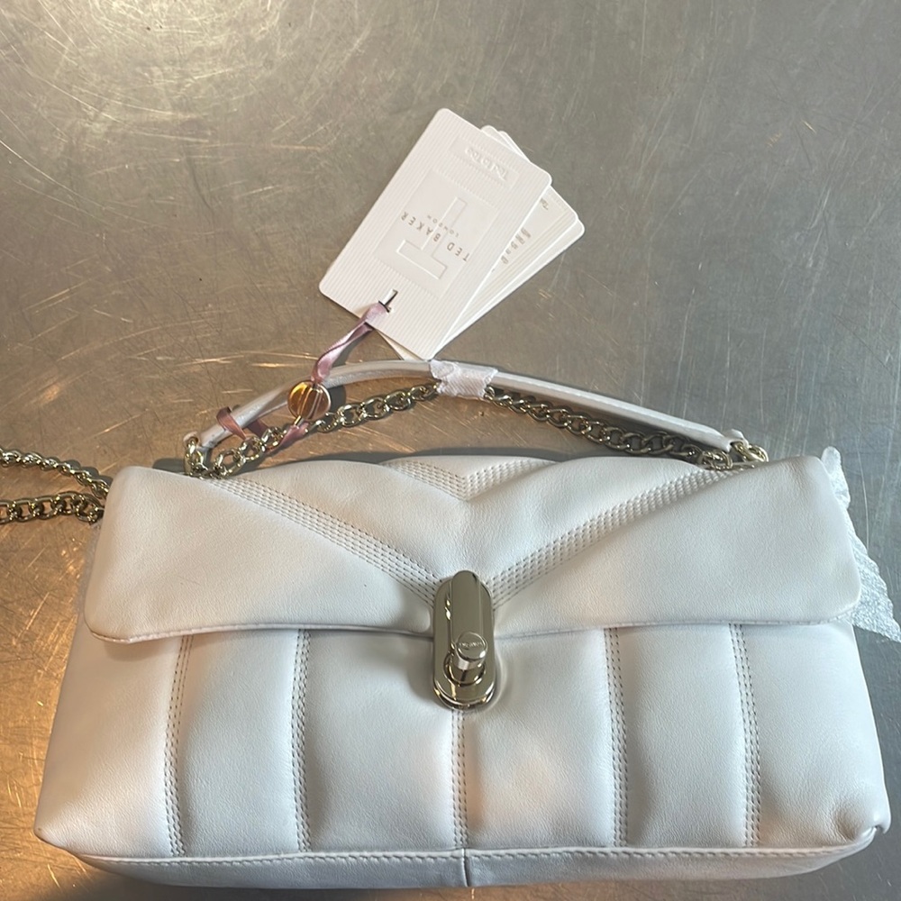Ted Baker Leather Puffer Quiltee Shoulder Bag